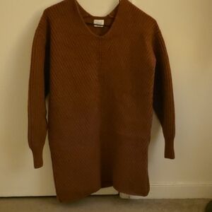 Wilfred Chestnut Knit Sweater